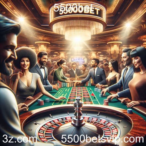 A Emoção do Cassino ao Vivo no 5500bet